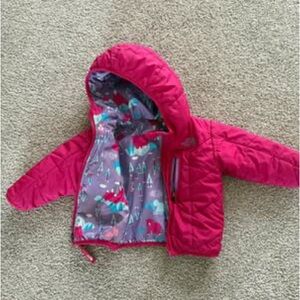 The North Face Kids Fuchsia Puffer Jacket